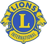 Lions club sponsor logo